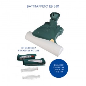 Battitappeto Eb360 Per Folletto Vk150 140 136 135 131 130 Ricondizionato con kit rinfresca e rulli di ricambio